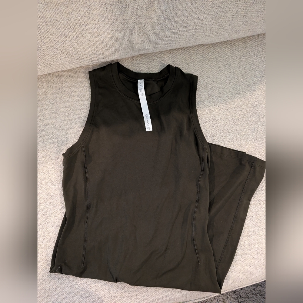 lululemon athletica Olive Green Tank Dress